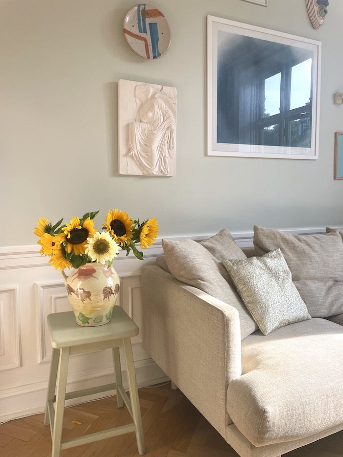 Horezu stor håndmalet kandevase no. 1