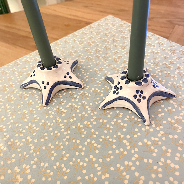 Ceramic candlesticks Unika | Døjringe Denmark