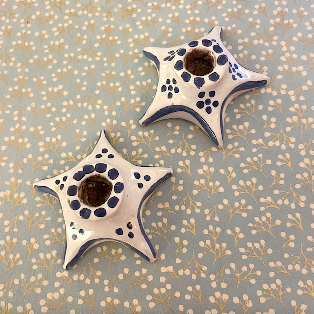 Ceramic candlesticks Unika | Døjringe Denmark