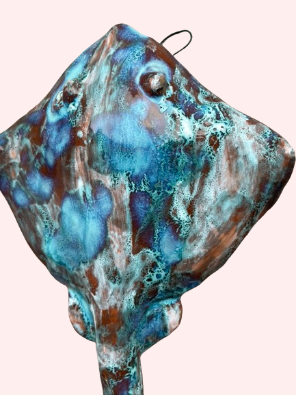 Håndlavet unika rokke no. 14 ~ Vægophæng