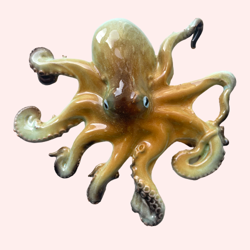 Handmade Dotted Octopus ~ Wall Hanging