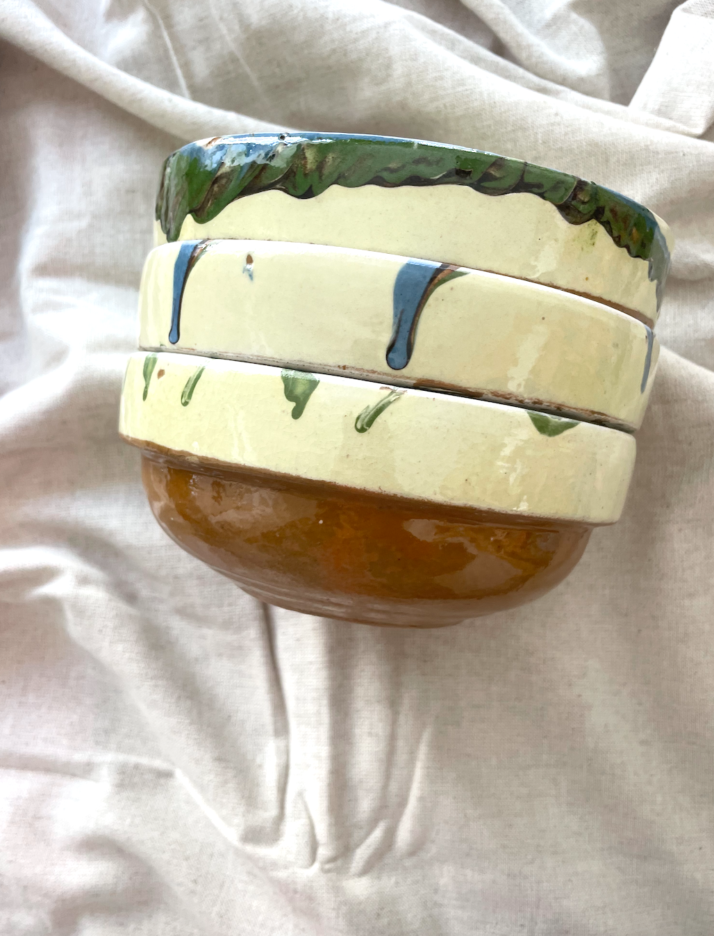 Horezu unika terracotta skål no. 3