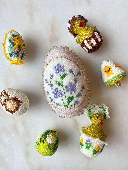Påskepynt i perler no. 6