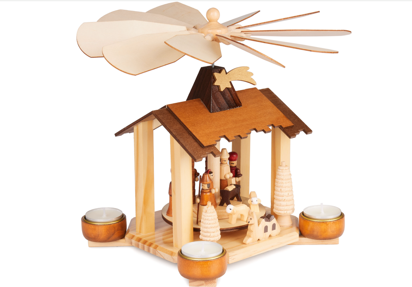 Lille Weihnacht Pyramide / Julekarrusel no. 1