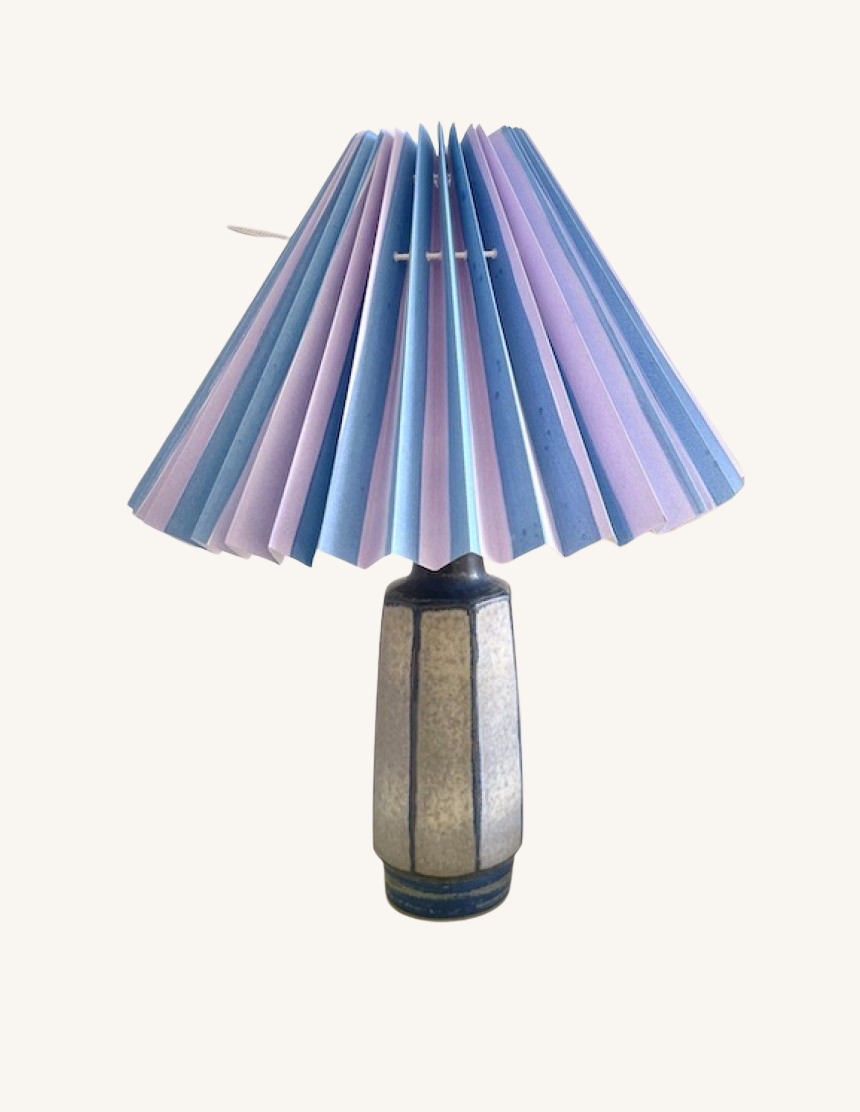 Vintage glass lamp // Royal Copenhagen