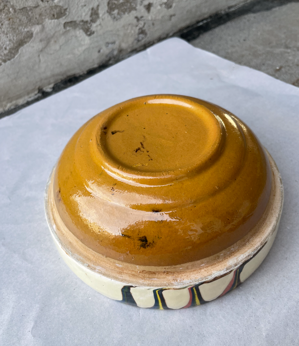 Horezu keramikskål no. 4