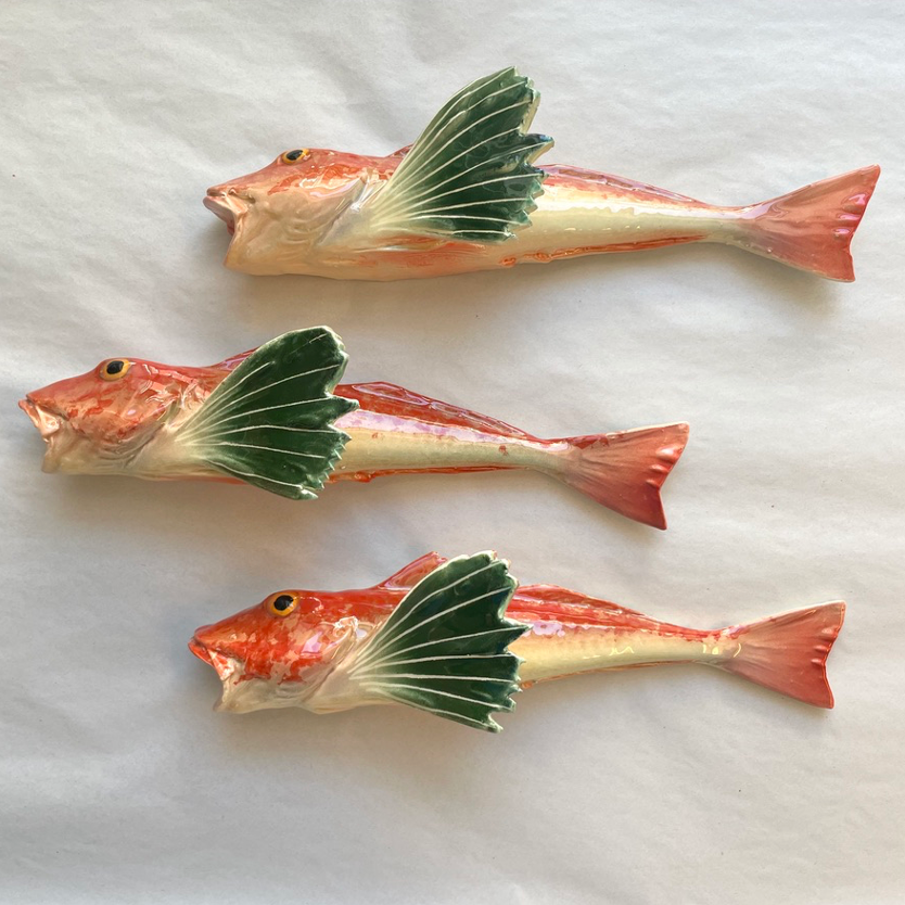 Handmade Knurhane fish ~ Wall hanging