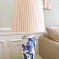 Håndmalet unika bordlampe