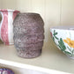 Unika krukke vase i lertøj / Dansk keramik