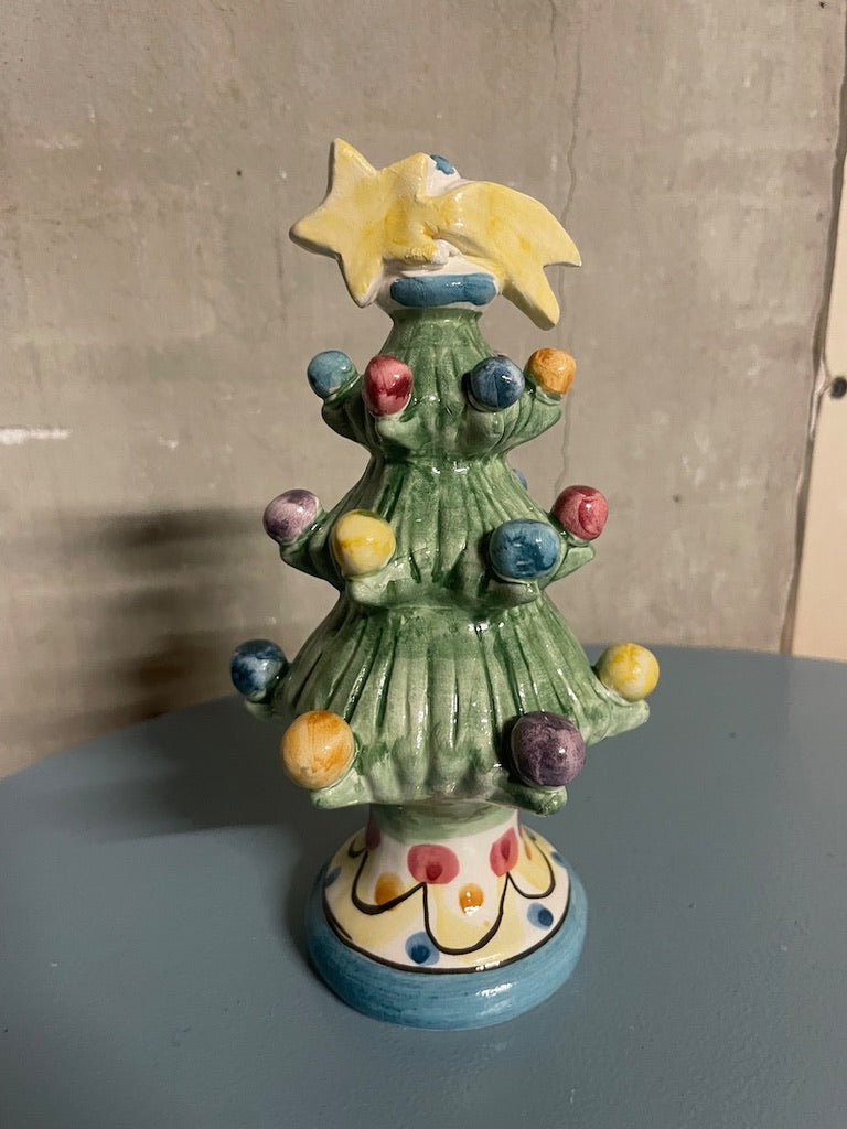 Nostalgisk keramik juletræ no. 3 | Lille