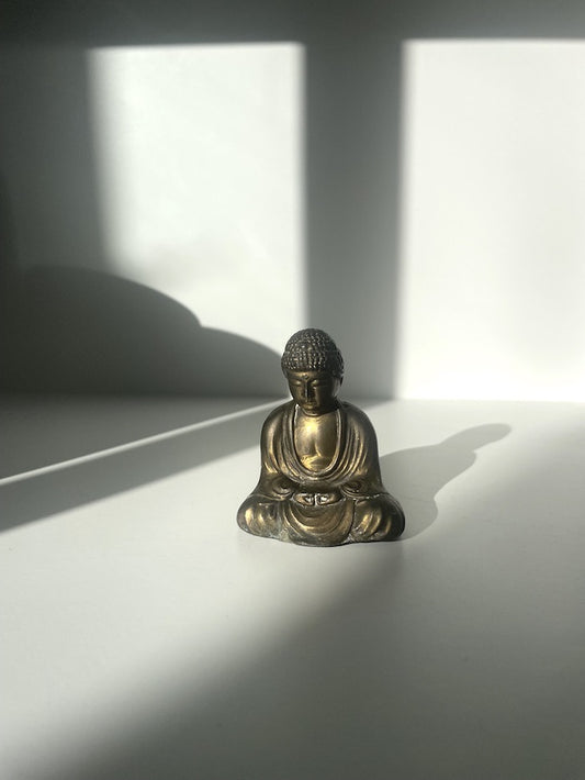 Lille messing vintage Buddha no. 14