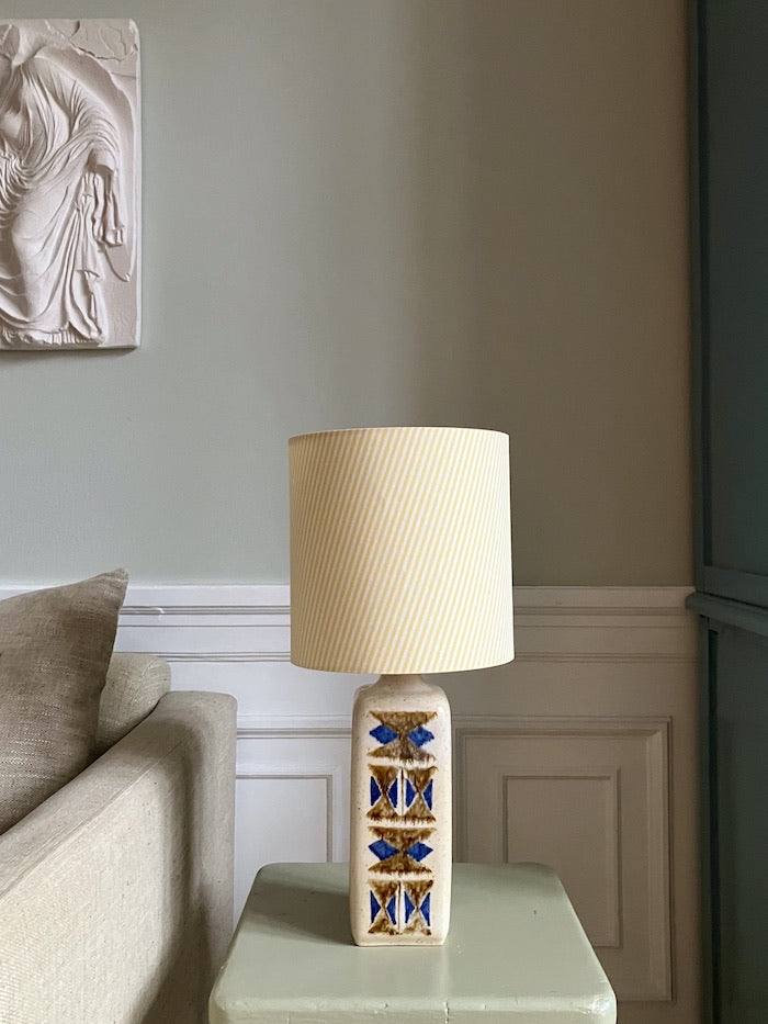 Dansk keramik bordlampe