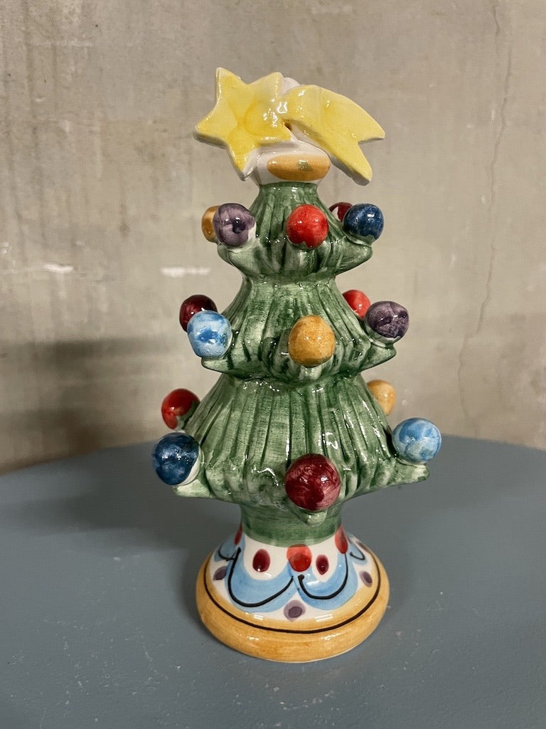 Nostalgisk keramik juletræ no. 2 | Lille