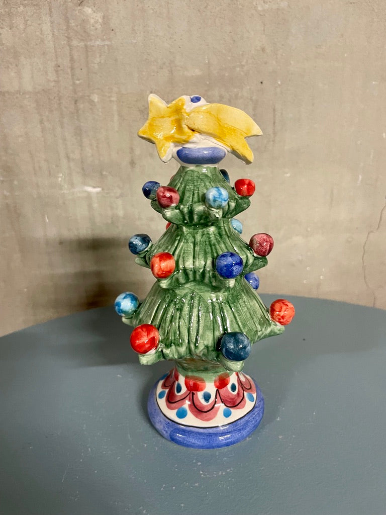 Nostalgisk keramik juletræ no. 1 | Lille