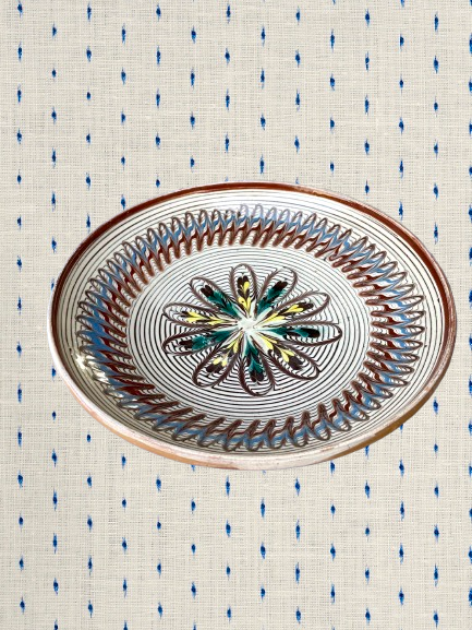 Stort Horezu fad med ophæng no. 2