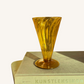 Elegant glasvase med fine detaljer
