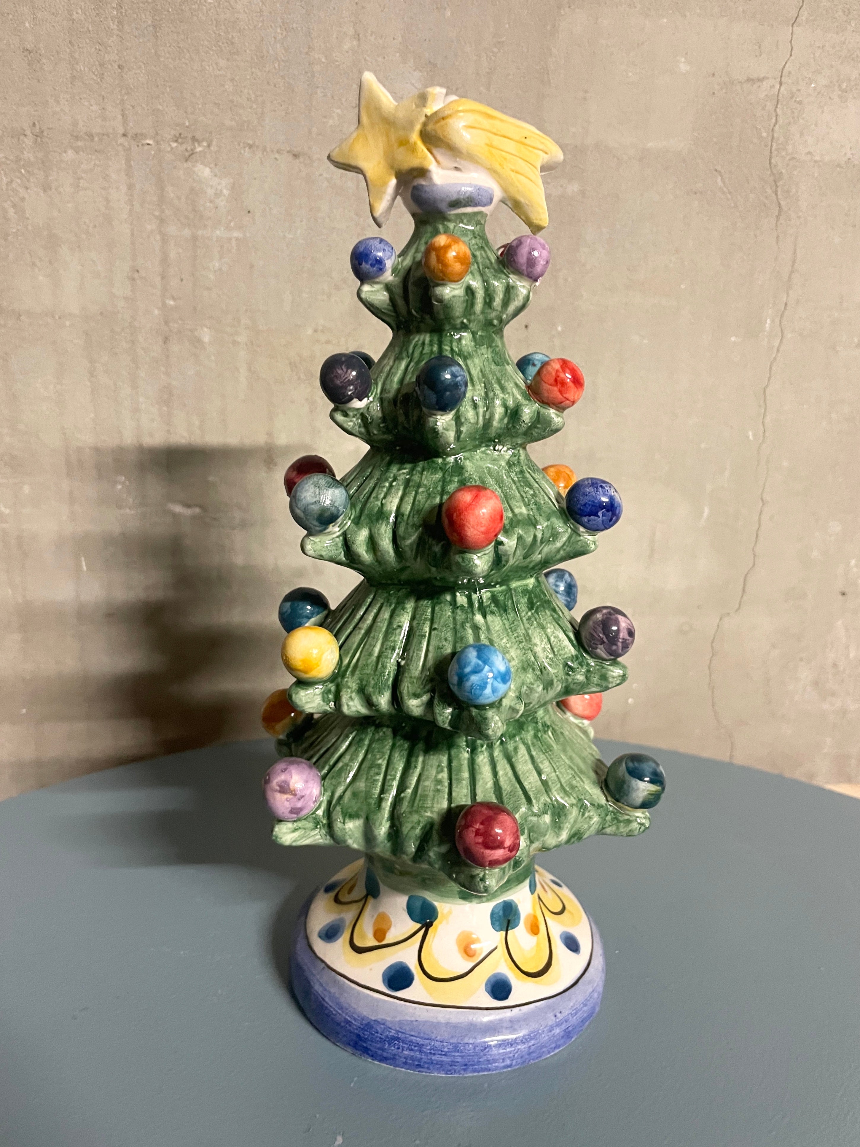 Nostalgisk keramik juletræ no. 1 | Stor