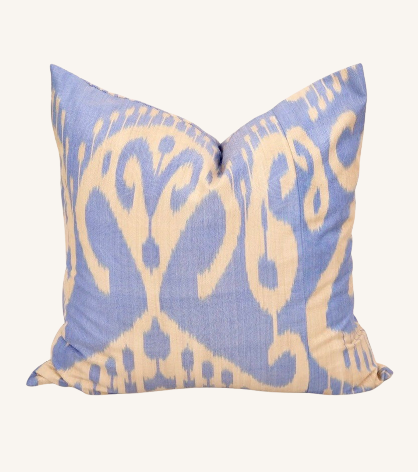 Håndvævet Ikat silkepude no. 8