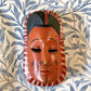 Håndskåret unika træmaske no. 27