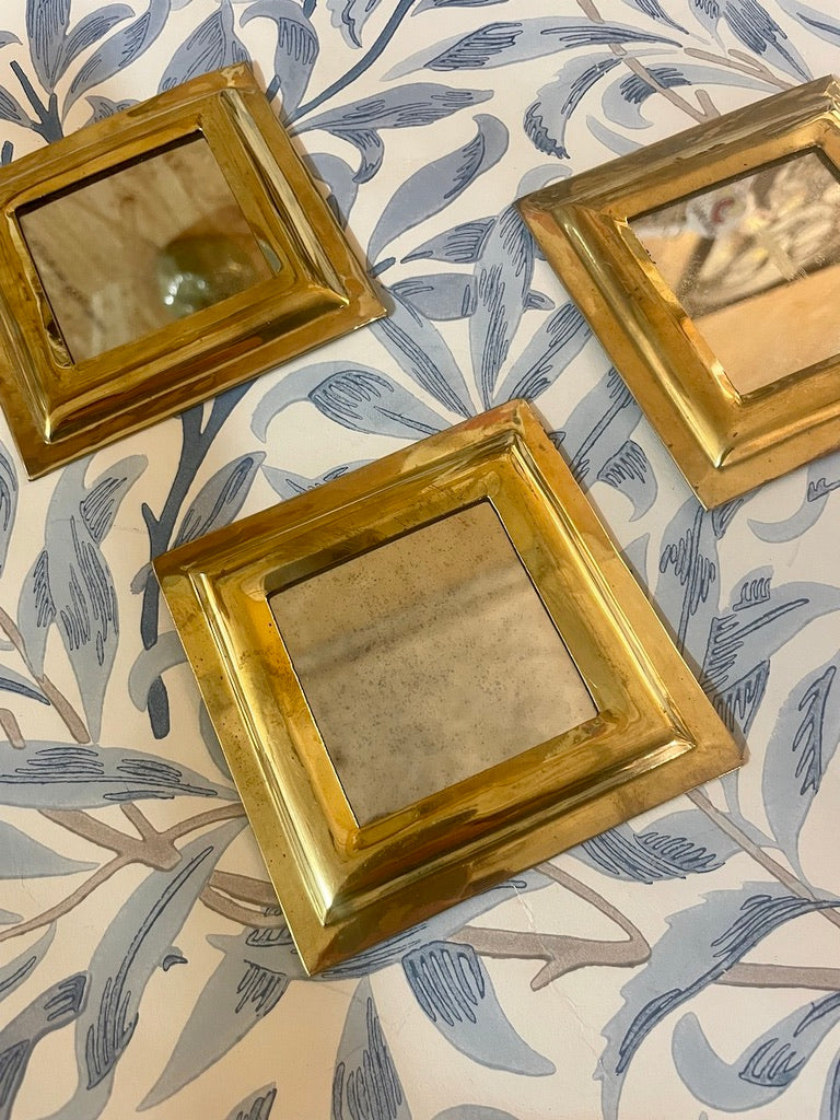 Lille indisk firkantet spejl