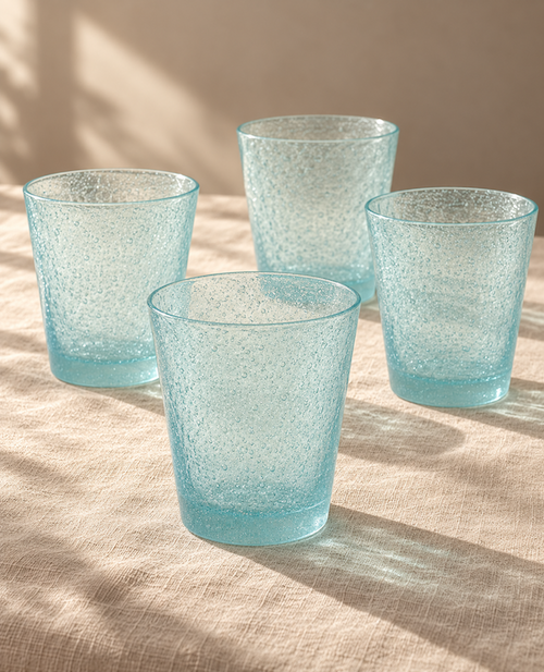 Sky Bubbles | Mundblæste italienske glas