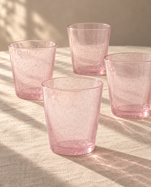 Sakura Bubbles | Mundblæste italienske glas