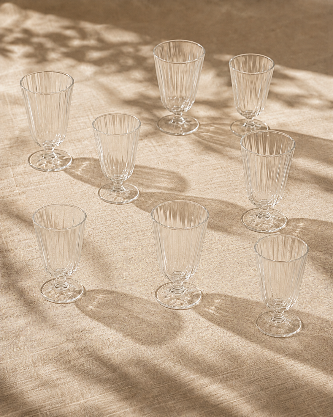 French glasses ~ Purple flower