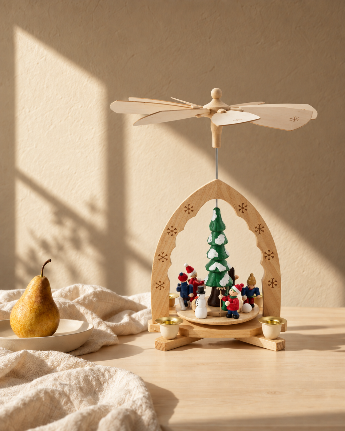 Lille Weihnachtspyramide / Julekarrusel no. 3