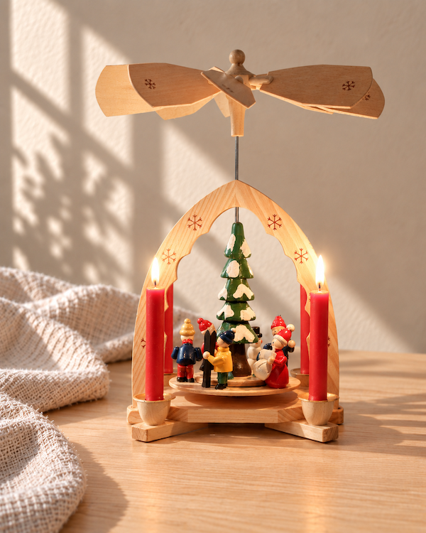 Lille Weihnachtspyramide / Julekarrusel no. 3