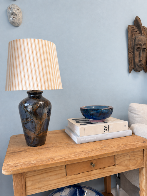 Vintage glass lamp // Royal Copenhagen