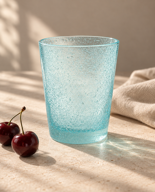 Sky Bubbles | Mundblæste italienske glas