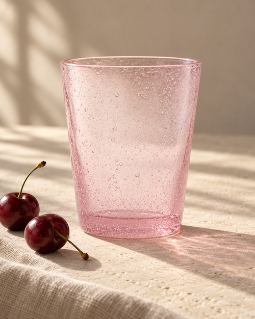 Sakura Bubbles | Mundblæste italienske glas