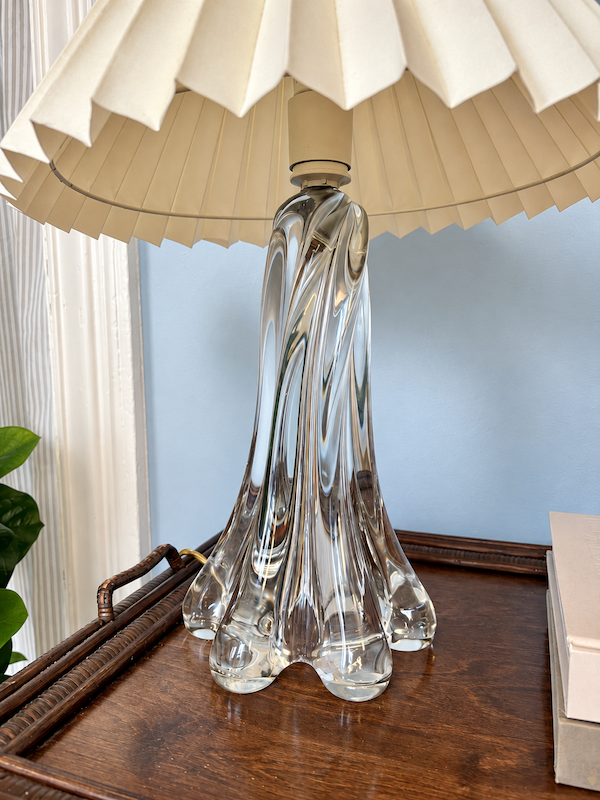 Vintage Murano bordlampe