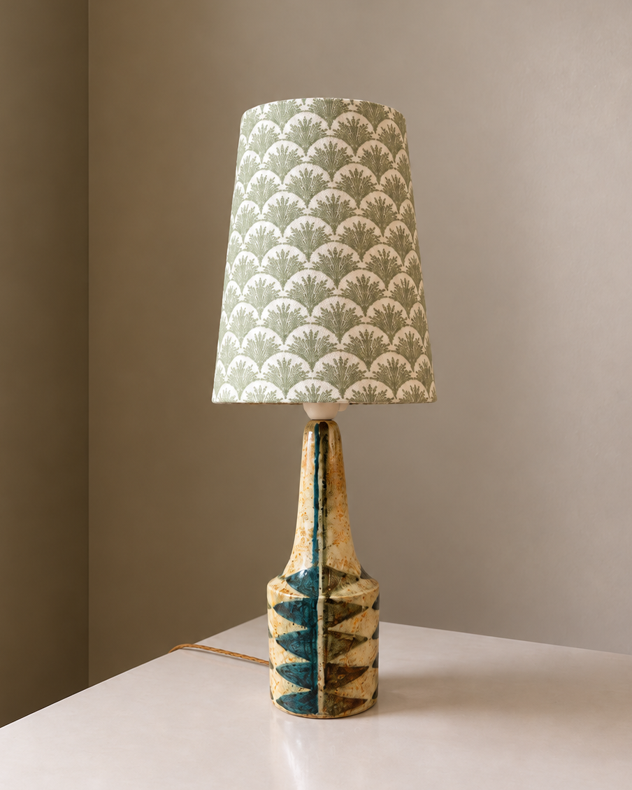 Vintage glass lamp // Royal Copenhagen