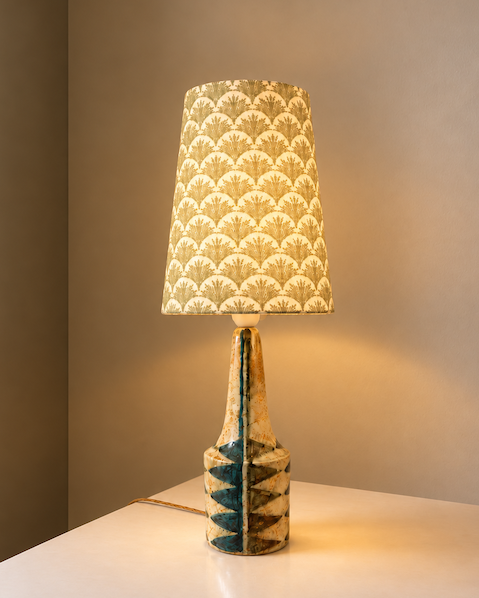 Vintage glass lamp // Royal Copenhagen