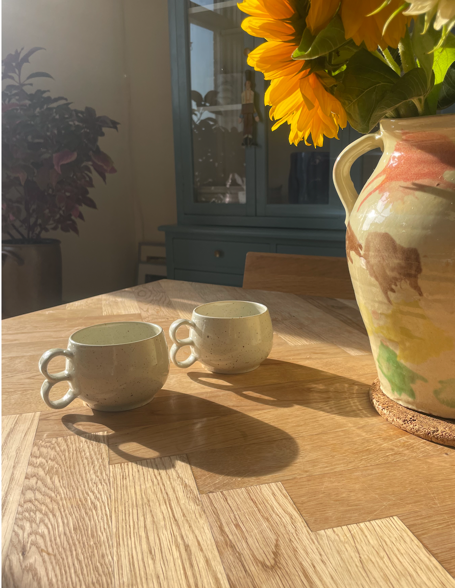 Pentik Lampi sprinkle krus med dobbelt hank