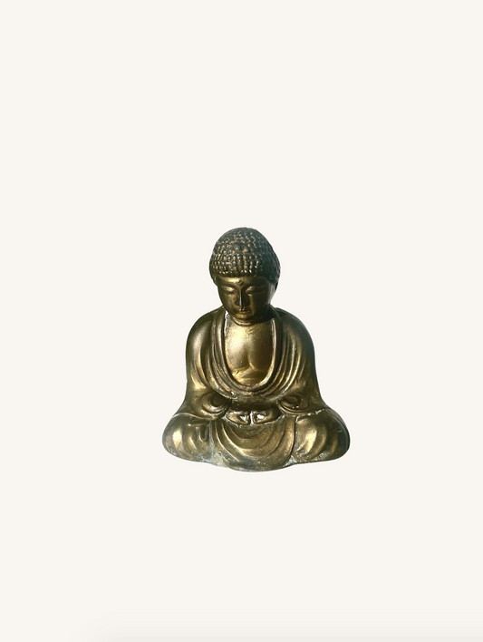 Lille messing vintage Buddha no. 14