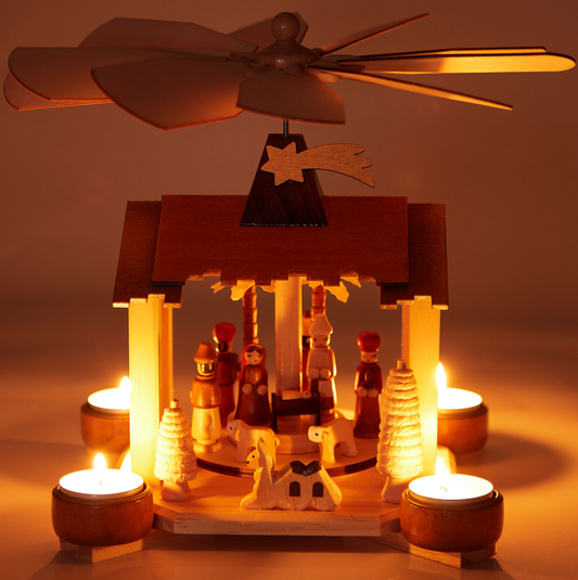 Lille Weihnacht Pyramide / Julekarrusel no. 1