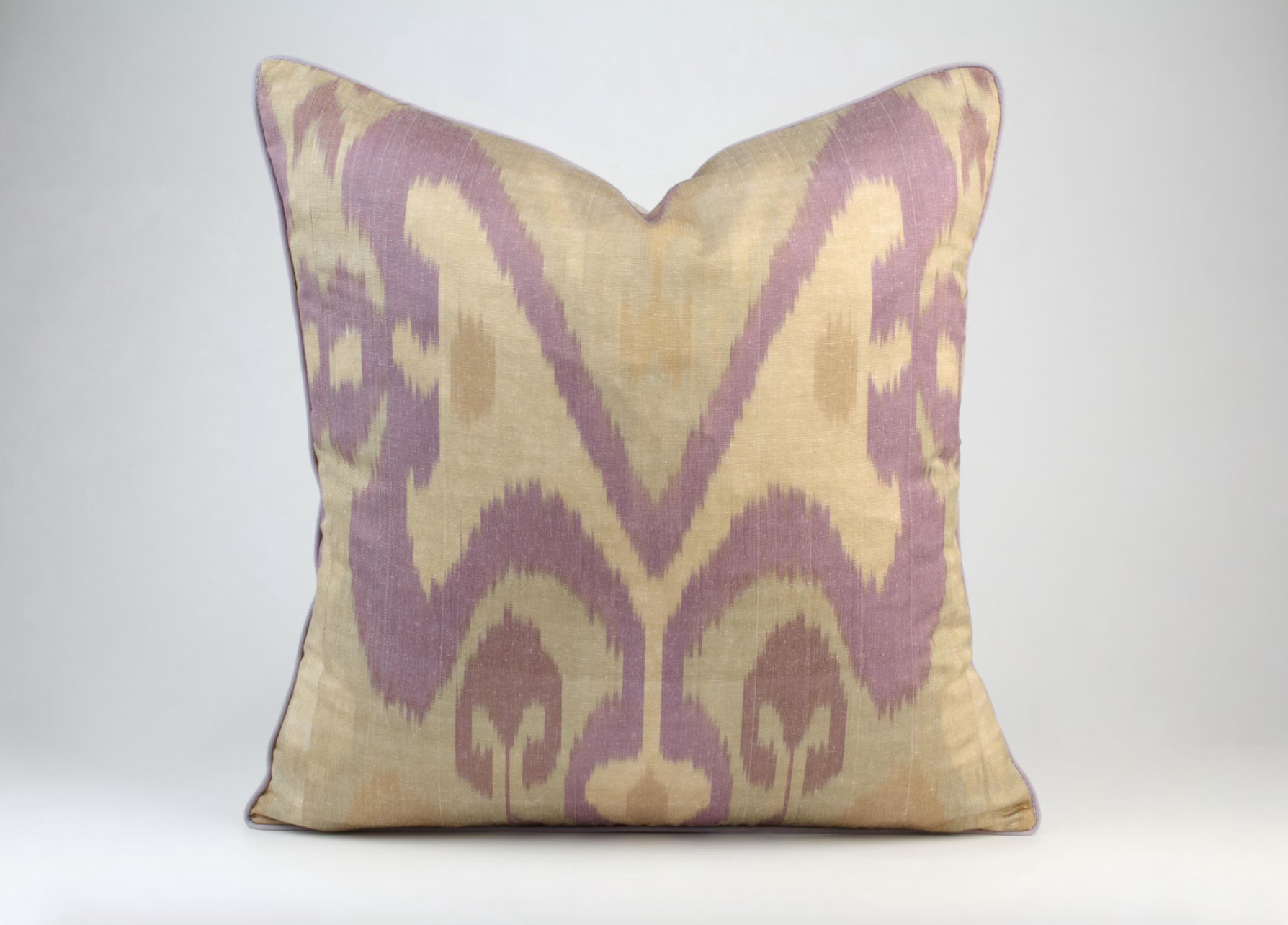 Håndvævet Ikat silkepude no. 5