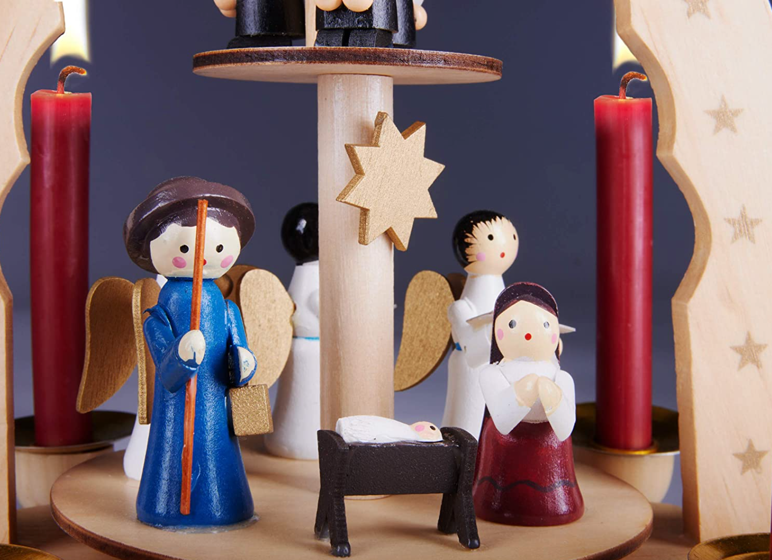 Lille Weihnachtspyramide / Julekarrusel no. 8