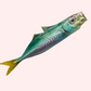 Handmade sugarello mackerel ~ Wall hanging