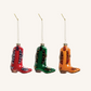 Cowboy boots ornamenter 〰️ 3 stk.