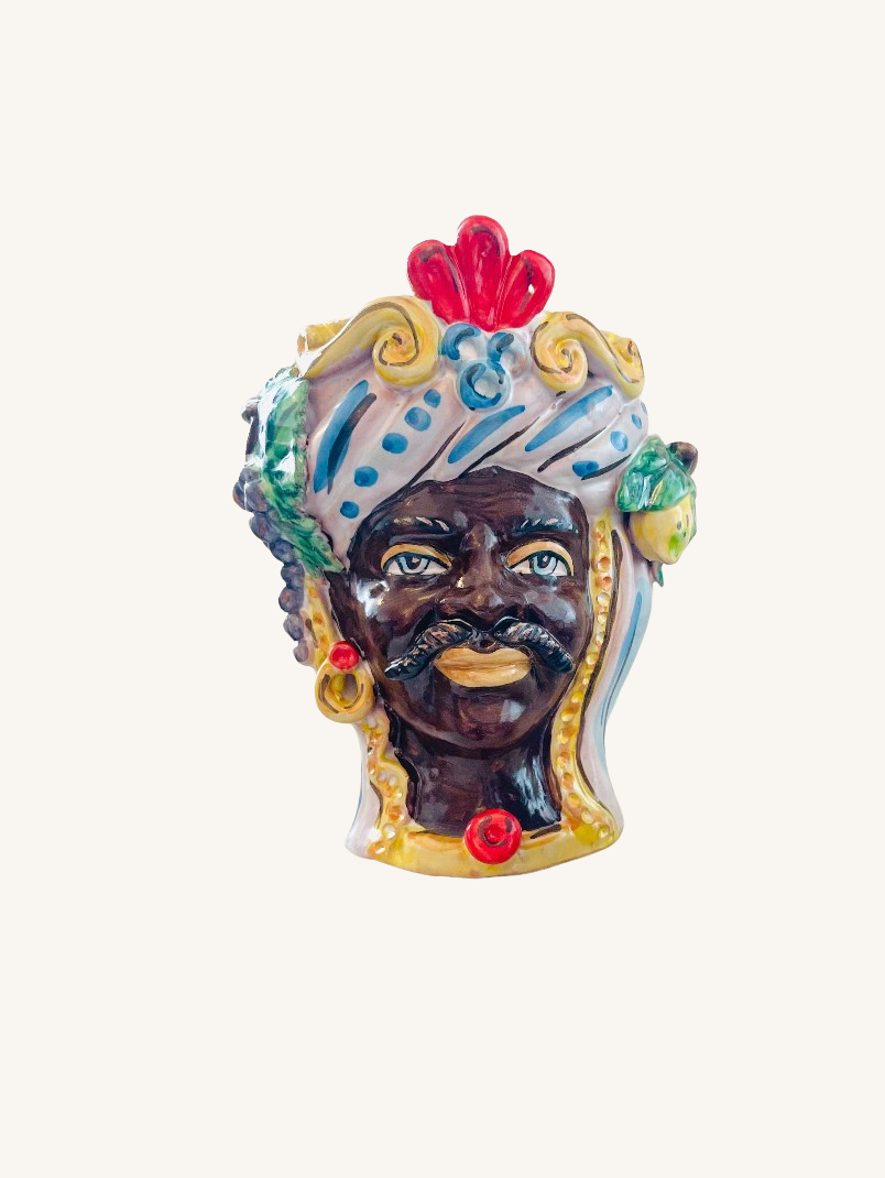 Cousin Sultan | Sicilian head vase