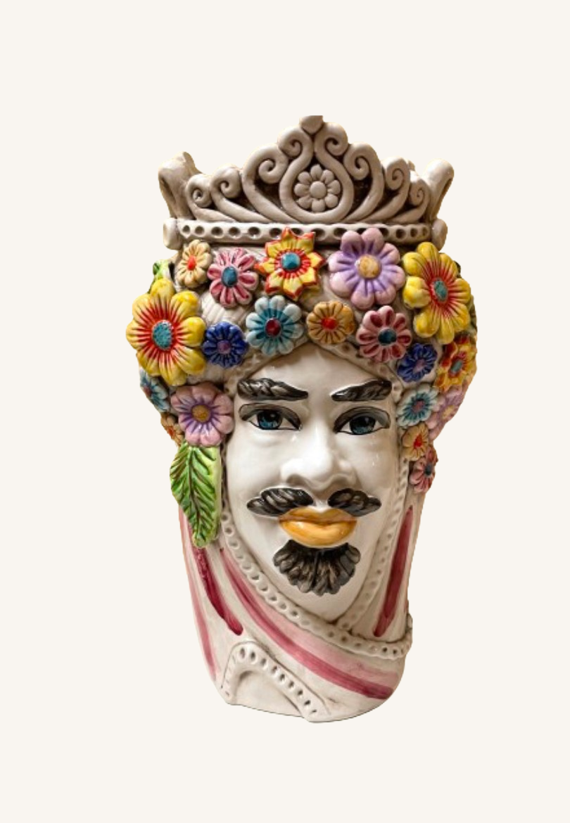 Sultan Primavera Grande | Sicilian head jar