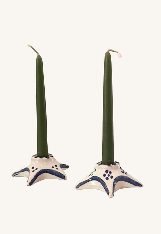 Ceramic candlesticks Unika | Døjringe Denmark