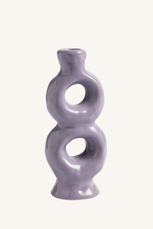 Loop candle holder | Purple