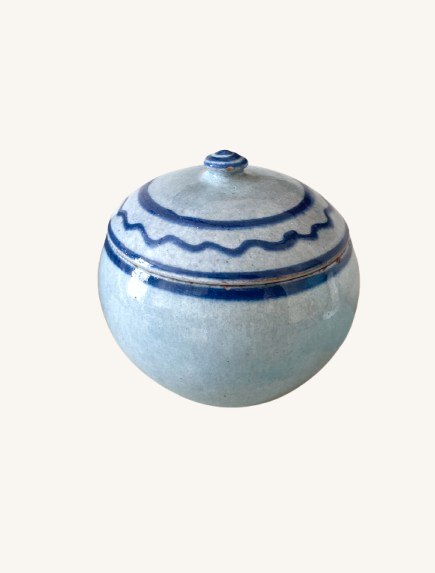 Dansk keramik lågkrukke