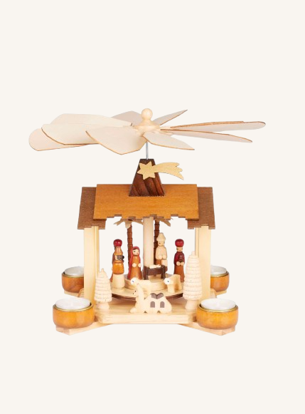 Lille Weihnacht Pyramide / Julekarrusel no. 1