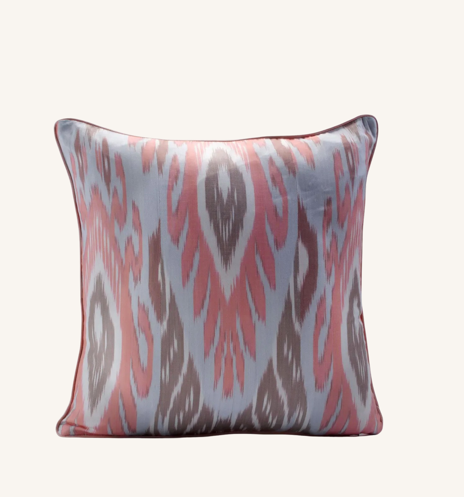 Håndvævet Ikat pude no. 1