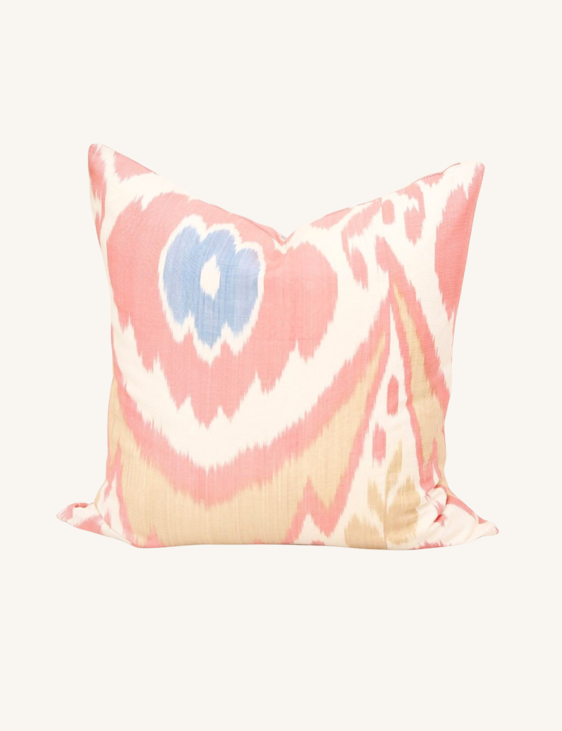 Håndvævet Ikat silkepude no. 6